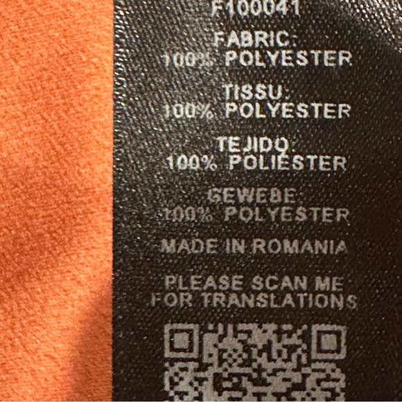 ASOS Petite Burnt Orange Short Sleeve Blouse Women’s Size 00 - Picture 7 of 8